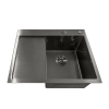 Мойка из нерж. стали MIXXUS MH6350R GRAPHITE (3.0/0.8) (Цвет графит) (MI7047) купить в САНН Одесса, изображение 3