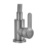 Смеситель для кухни с силиконовым изливом CHAMPION EZA-011 GRAPHITE REFL.GRAY из нерж. стали (излив серый) (CH6566) купить в САНН Одесса, изображение 3