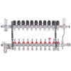Коллектор со встроенным смесит. узлом Koer KR.S1013-11 1"х11 SUS304 и евроконусами 3/4-16 (KR2954) купить в САНН Одесса, изображение 3