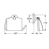 Держатель для туалетной бумаги Grohe Essentials (1024652430) купить в САНН Одесса