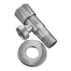 Кран для подключ. сантехприборов Zerix VAL-05-1/2x3/4 с нерж. ст.SUS304 (ZX4801) купить в САНН Одесса, изображение 2