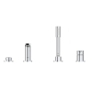 Однорычажный смеситель для ванны Grohe Lineare, на 4 отверстия (19577001) купить в САНН Одесса, изображение 3