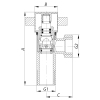 Кран для подключения сантехприборов Koer 1/2x3/4 (KR.517) (KR0109) купить в САНН Одесса