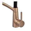 Смеситель для кухни MIXXUS PREMIUM ROSSI 017 BRUSHED GOLD REFL.BLACK (Цвет матовое золото+силик. излив черный) (MP6723) купить в САНН Одесса, изображение 2