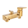 Душевая колонна со смесителем HAIBA GAUDI 009-J BRUSHED GOLD (Цвет матовое золото) (HB9584) купить в САНН Одесса, изображение 2