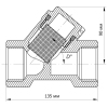 Фильтр грубой очистки 2" Koer KR.F01 (KR2871) купить в САНН Одесса, изображение 2