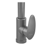 Смеситель для кухни PLAMIX CEZAR-017 SET GRAPHITE REFL.BLACK с силиконовым изливом (с подводкой) (PM0742) купить в САНН Одесса, изображение 3