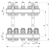 Коллекторный блок с расходомерами Koer KR.1110-06 1”x6 ways (KR2643) купить в САНН Одесса, изображение 3
