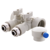 Распределительный коллектор на 2 контура с фитингом Koer K0190.PRO - 40x20 PPR (KP2555) купить в САНН Одесса, изображение 3