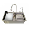Мойка многофункциональная со встроенным смесителем MIXXUS MH7546-SET-08 DECOR SS COLOR из нерж. стали (MI8457) купить в САНН Одесса, изображение 3