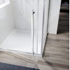 Душевая кабина без поддона KOER SR SC08-90x90x200-TR-01 прозрачное стекло EASY CLEAN 6мм хром (KR5371) купить в САНН Одесса, изображение 2