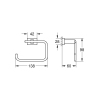 Держатель для туалетной бумаги Grohe Essentials Cube New (40507001) купить в САНН Одесса