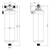 Колба фильтра из нерж. стали 8 атм. 1/2" KOER KV-22-1/2 (KR5874) купить в САНН Одесса