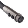 Смеситель для кухни MIXXUS PREMIUM PULL 017 GRAPHITE REFL.BLACK (Цвет графит+силик. излив черный) (MI8278) купить в САНН Одесса, изображение 3