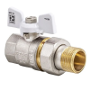 Кран с американкой 3/4" (Koer KR.227.W) белый (KR0097) купить в САНН Одесса, изображение 3