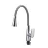 Смеситель для кухни MIXXUS PREMIUM MATIS 011-T NUT REFL.GRAY (Цвет хром+силик. излив серый) (MI8267) купить в САНН Одесса, изображение 2