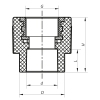 Муфта ВР 20x3/4F PPR Koer K0086.PRO (KP0104) купить в САНН Одесса