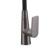 Смеситель для кухни MIXXUS PREMIUM MATIS 011-T NUT GRAPHITE REFL.BLACK (Цвет графит+силик. излив черный) (MI8268) купить в САНН Одесса, изображение 4