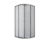 Душевая кабина с низким поддоном MIXXUS PLAIN SCT02-90x90x195-TR GRAPHITE прозрачное стекло 4мм (MI6901) купить в САНН Одесса, изображение 2
