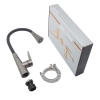 Смеситель для кухни MIXXUS PREMIUM MATIS 011-T NUT GRAPHITE REFL.BLACK (Цвет графит+силик. излив черный) (MI8268) купить в САНН Одесса, изображение 3