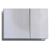 Панель смыва KOER KT-0610-STR-01 240x160x32mm пластиковая, кнопка квадратная (цвет хром с линейной структурой) (KR6147) купить в САНН Одесса, изображение 4