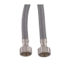 Гибкая подводка Zerix ZHN-02-F1/2"xM10-100 (нейлоновая оплетка, гайки нерж) (пара) (ZX5160) купить в САНН Одесса, изображение 2
