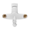 Смеситель для ванны PLAMIX OSCAR-006 EURO SET WHITE (со шлангом, лейкой и кронштейном) (Цвет белый) (MX1895) купить в САНН Одесса, изображение 3