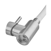 Смеситель для кухни MIXXUS SUS-011-T REFL.WHITE с гибким изливом из нерж. стали SUS304 (Цвет нерж+излив белый) (MI8228) купить в САНН Одесса, изображение 2