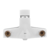 Смеситель для ванной PLAMIX KUBUS-006 EURO SET WHITE (з шлангом, лійкою та кронштейном) (PM0738) купить в САНН Одесса, изображение 4