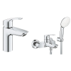 Набор смесителей для ванны Grohe Eurosmart (UA123302S0) купить в САНН Одесса, изображение 3
