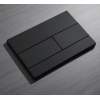 Панель смыва KOER KT-0603-05 240x160x10mm пластиковая, кнопка линейная (цвет черный матовый) (KR5320) купить в САНН Одесса, изображение 4