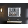 Зеркало MIXXUS STYLE MR13-80x60-REVERSE с LED Touch, Anti-fog, димером, рег. яркости (MI6666) купить в САНН Одесса