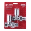 Кран для полотенцесушителя прямой Koer KR.532 - 1/2" (Продается по 1 шт.) (KR3074) купить в САНН Одесса, изображение 2
