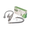 Смеситель для кухни PLAMIX CEZAR-011-B SET GRAPHITE REFL.GRAY с силиконовым изливом (с подводкой) (Цвет графит+силиконовый излив серый) (PM0720) купить в САНН Одесса, изображение 3