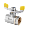 Кран шаровой СК 1/2" ГГМ YELLOW art. 602 (WP0075) купить в САНН Одесса, изображение 2