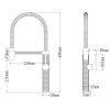 Смеситель для кухни MIXXUS PREMIUM SPARK 017 GRAPHITE (Цвет графит) (MI6970) купить в САНН Одесса, изображение 2