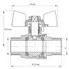 Кран шаровый Koer 1" ШШБ (KR.219) (KR0159) купить в САНН Одесса