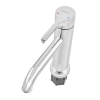 Смеситель для умывальника ZERIX REX-001-B CHROME из нерж. стали (Цвет хром) (ZX6115) купить в САНН Одесса, изображение 4