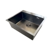 Мойка из нерж. стали MIXXUS MH6050 MICRO DECOR GRAPHITE (3.0/0.8) (Цвет графит) (MI8221) купить в САНН Одесса, изображение 2