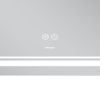 Зеркало MIXXUS PREMIUM QUADRO MR20-100x80 с LED Touch, Anti-fog, димером, рег. яркости, линзой (MP6623) купить в САНН Одесса, изображение 2