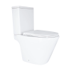 Чаша унитаза-компакта без сиденья MIXXUS BEVEL-0405-R BOWL 400x370x605 система смыва RIMLESS (MI8352) купить в САНН Одесса, изображение 4