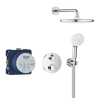 Душевая система скрытого монтажа с термостатом Grohe Grohtherm (34872000) купить в САНН Одесса, изображение 3