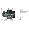 Насосная станция Koer Auto JS-600 Н=40М, Q=2,7кбМ, P=600 Вт, 1"x1"(с пятерником) (KP2898) купить в САНН Одесса, изображение 2