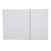 Панель смыва KOER KT-0610-03 240x160x32mm пластиковая, кнопка квадратная (цвет белый) (KR6134) купить в САНН Одесса, изображение 3
