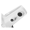 Смеситель для ванны PLAMIX OSCAR-009 EURO SET WHITE (со шлангом, лейкой и кронштейном) (Цвет белый) (PM0699) купить в САНН Одесса, изображение 4