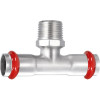 Тройник двухраструбный НР KOER KQ.T1506M PRESS-INOX AISI 304 15x1/2"x15 (KR6382) купить в САНН Одесса, изображение 2