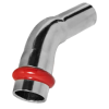 Колено 45° однораструбное ВН KOER KQ.B35 PRESS-INOX AISI 304 35x35 (KR6429) купить в САНН Одесса, изображение 2