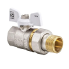 Кран с американкой 1/2" (Koer KR.227.W) белый (KR0015) купить в САНН Одесса, изображение 3