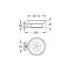 Мыльница Grohe Essentials Cube New (40754001) купить в САНН Одесса