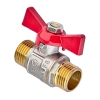 Кран шаровый Waterpro WP608-15MMW - 1/2" ШШБ (стальная бабочка) (WP3296) купить в САНН Одесса